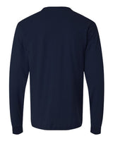 Tultex 202LS Fine Jersey Long Sleeve T-Shirt #color_Navy