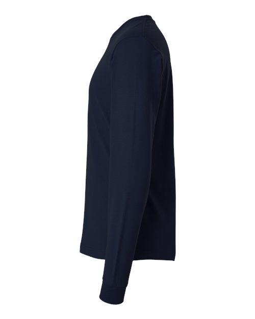 Tultex 202LS Fine Jersey Long Sleeve T-Shirt #color_Navy