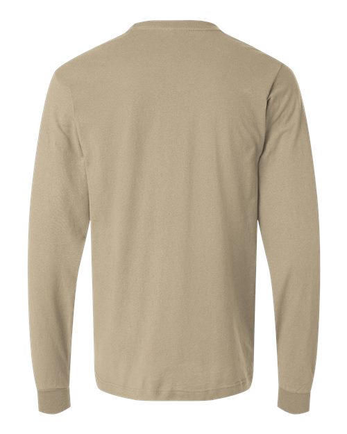 Tultex 202LS Fine Jersey Long Sleeve T-Shirt #color_Sand