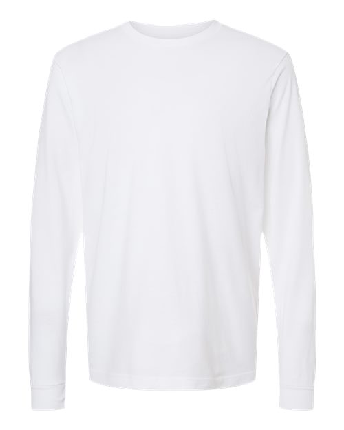 Tultex 202LS Fine Jersey Long Sleeve T-Shirt #color_White
