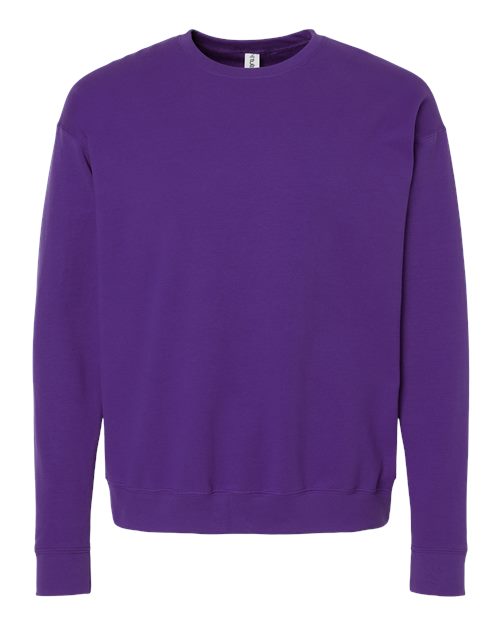 Tultex 340 Fleece Crewneck Sweatshirt #color_Purple