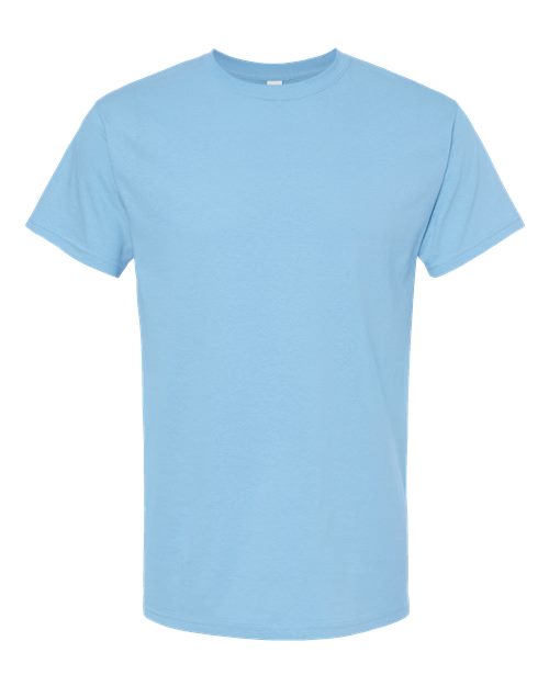 M&O 4800 Gold Soft Touch T-Shirt #color_Sky