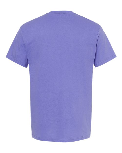 M&O 4800 Gold Soft Touch T-Shirt #color_Violet