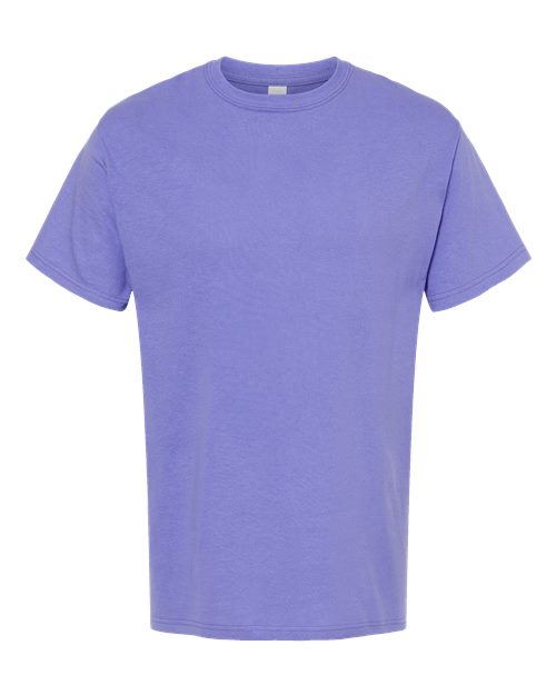 M&O 4800 Gold Soft Touch T-Shirt #color_Violet