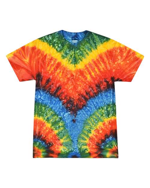 Tie-Dye CD100Y Youth 5.4 oz. 100% Cotton T-Shirt #color_WOODSTOCK