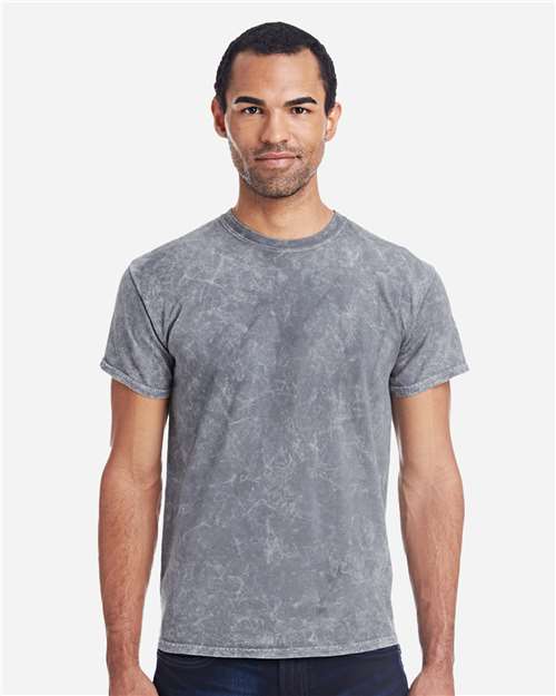 Tie-Dye CD1300 Adult 100% Cotton Vintage Wash T-Shirt #color_MINERAL GRAY