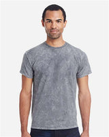 Tie-Dye CD1300 Adult 100% Cotton Vintage Wash T-Shirt #color_MINERAL GRAY