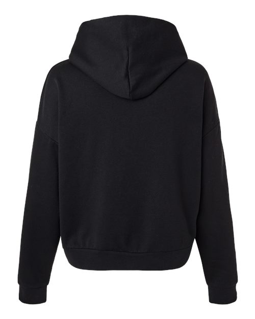 Independent Trading Co. PRM2600 Women's California Wave Wash Sunday Hooded Sweatshirt #color_Black
