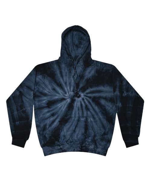 Colortone 8777 Tie-Dyed Hooded Sweatshirt #color_Spider Navy