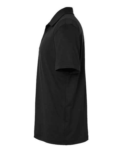 Adidas A704 Textured Stripe Polo #color_Black