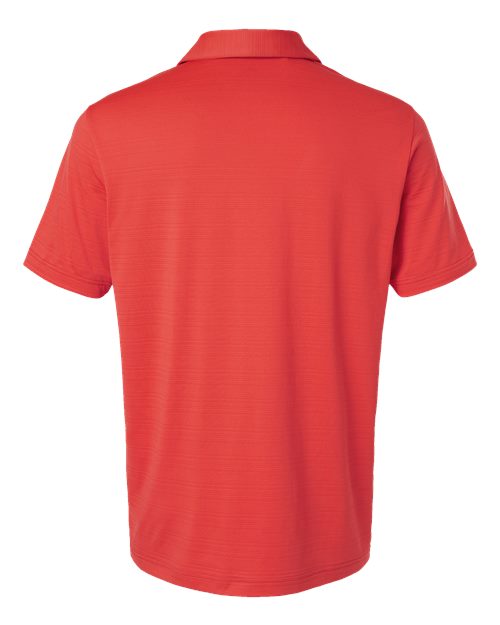 Adidas A704 Textured Stripe Polo #color_Bright Red