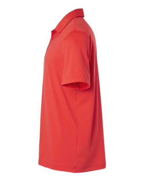 Adidas A704 Textured Stripe Polo #color_Bright Red