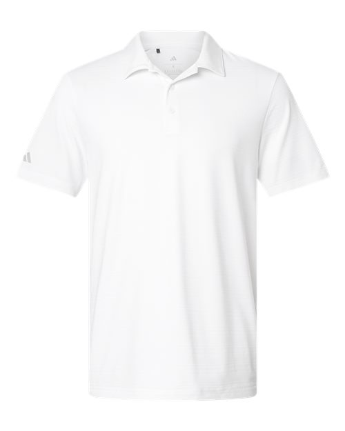 Adidas A704 Textured Stripe Polo #color_White