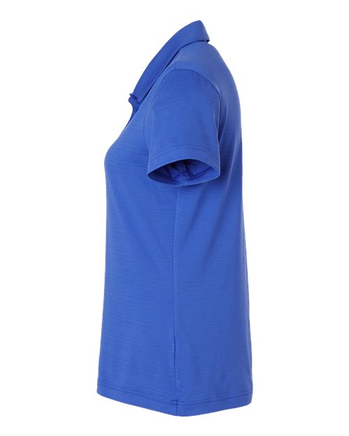 Adidas A707 Women's Textured Stripe Polo #color_Bright Royal