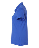 Adidas A707 Women's Textured Stripe Polo #color_Bright Royal