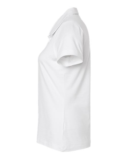 Adidas A707 Women's Textured Stripe Polo #color_White