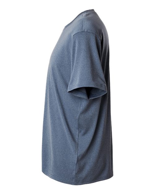 AllPro 48000 Pro-Lock Performance T-Shirt #color_Heather Navy