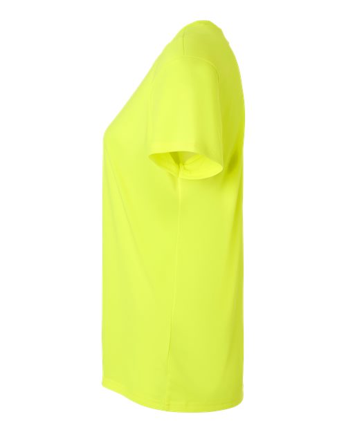 AllPro 48000L Pro-Lock Women's Performance T-Shirt #color_Neon Yellow