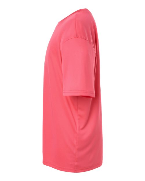 AllPro 48000Y Pro-Lock Youth Performance T-Shirt #color_Bright Pink