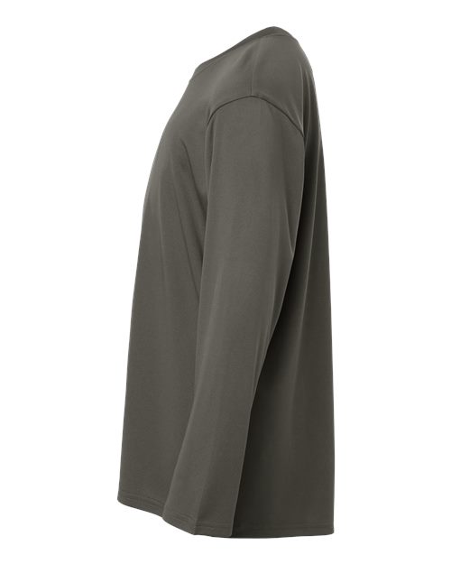 AllPro 48400Y Pro-Lock Youth Performance Long Sleeve T-Shirt #color_Charcoal