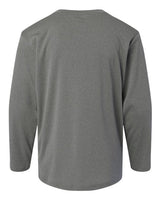 AllPro 48400Y Pro-Lock Youth Performance Long Sleeve T-Shirt #color_Heather Granite