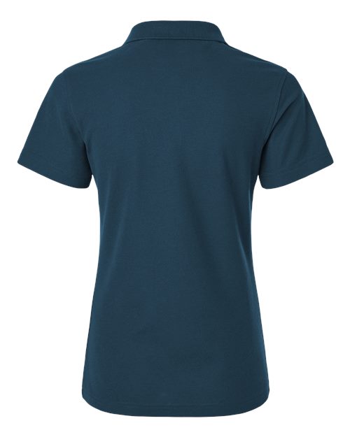 AllPro 62800L Women's Pique Polo #color_Atlantic Blue