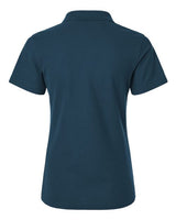 AllPro 62800L Women's Pique Polo #color_Atlantic Blue