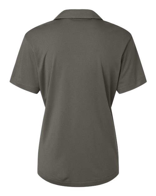 AllPro 41800L Pro-Lock Women's Performance Polo #color_Charcoal
