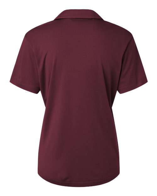 AllPro 41800L Pro-Lock Women's Performance Polo #color_Maroon