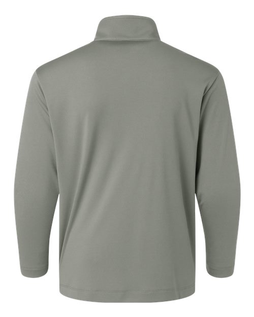 AllPro 41870Y Pro-Lock Youth Performance Quarter-Zip Pullover #color_Greystone