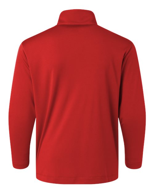 AllPro 41870Y Pro-Lock Youth Performance Quarter-Zip Pullover #color_Red