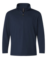 AllPro 41870Y Pro-Lock Youth Performance Quarter-Zip Pullover #color_Navy