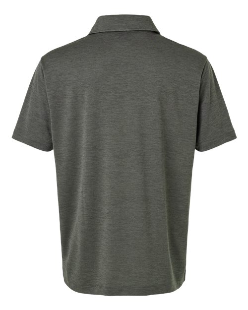 AllPro 4HM00 Performance Mélange Polo #color_Charcoal Melange