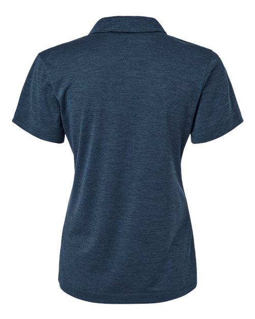 AllPro 4HM00L Women's Performance Mélange Polo #color_Navy Melange