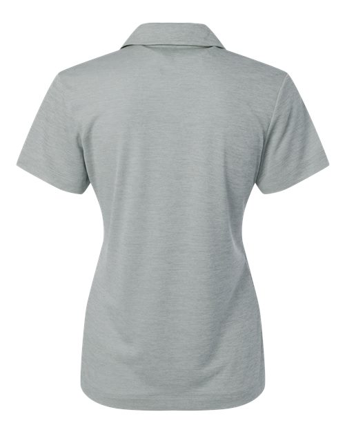 AllPro 4HM00L Women's Performance Mélange Polo #color_Silver Melange