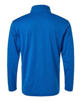 AllPro 4HM700 Performance Mélange Quarter-Zip Pullover #color_Royal Melange