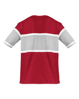 Badger 4980 United T-Shirt #color_Red/ Oxford/ White