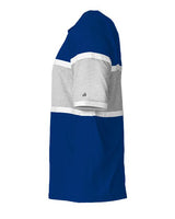 Badger 4980 United T-Shirt #color_Royal/ Oxford/ White