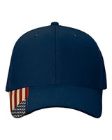 Kati AM350M USA Flag Mesh Cap #color_Navy/ USA Mesh