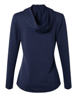 Adidas A1003 Women's Performance Hooded Pullover #color_Collegiate Navy