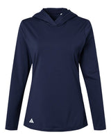 Adidas A1003 Women's Performance Hooded Pullover #color_Collegiate Navy