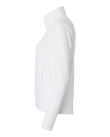 Adidas A1007 Women's Ultimate Textured Full-Zip Jacket #color_White
