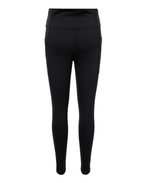 Adidas A1010 Women's Pocket Leggings #color_Black