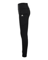 Adidas A1010 Women's Pocket Leggings #color_Black