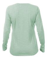 ANETIK WSBRZL0 Women's Breeze Tech Long Sleeve T-Shirt #color_Olive Heathered