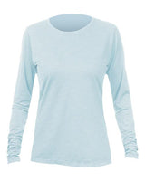 ANETIK WSBRZL0 Women's Breeze Tech Long Sleeve T-Shirt #color_Sky Heathered