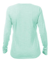 ANETIK WSBRZL0 Women's Breeze Tech Long Sleeve T-Shirt #color_Seafoam Heathered