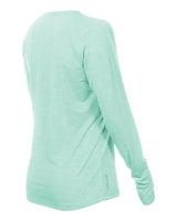 ANETIK WSBRZL0 Women's Breeze Tech Long Sleeve T-Shirt #color_Seafoam Heathered