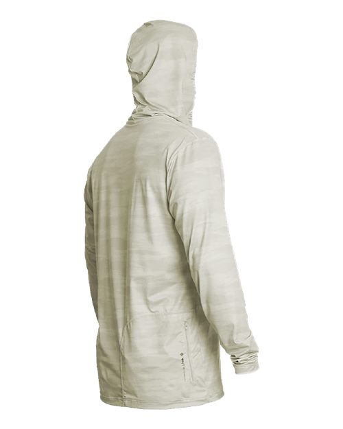 ANETIK MVLPRH8 Low Pro Tech Hooded Long Sleeve T-Shirt #color_Stone Camo