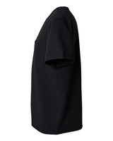 Jaanuu M10001 Holmes Everyday 1-Pocket Scrub V-Neck Top #color_Black
